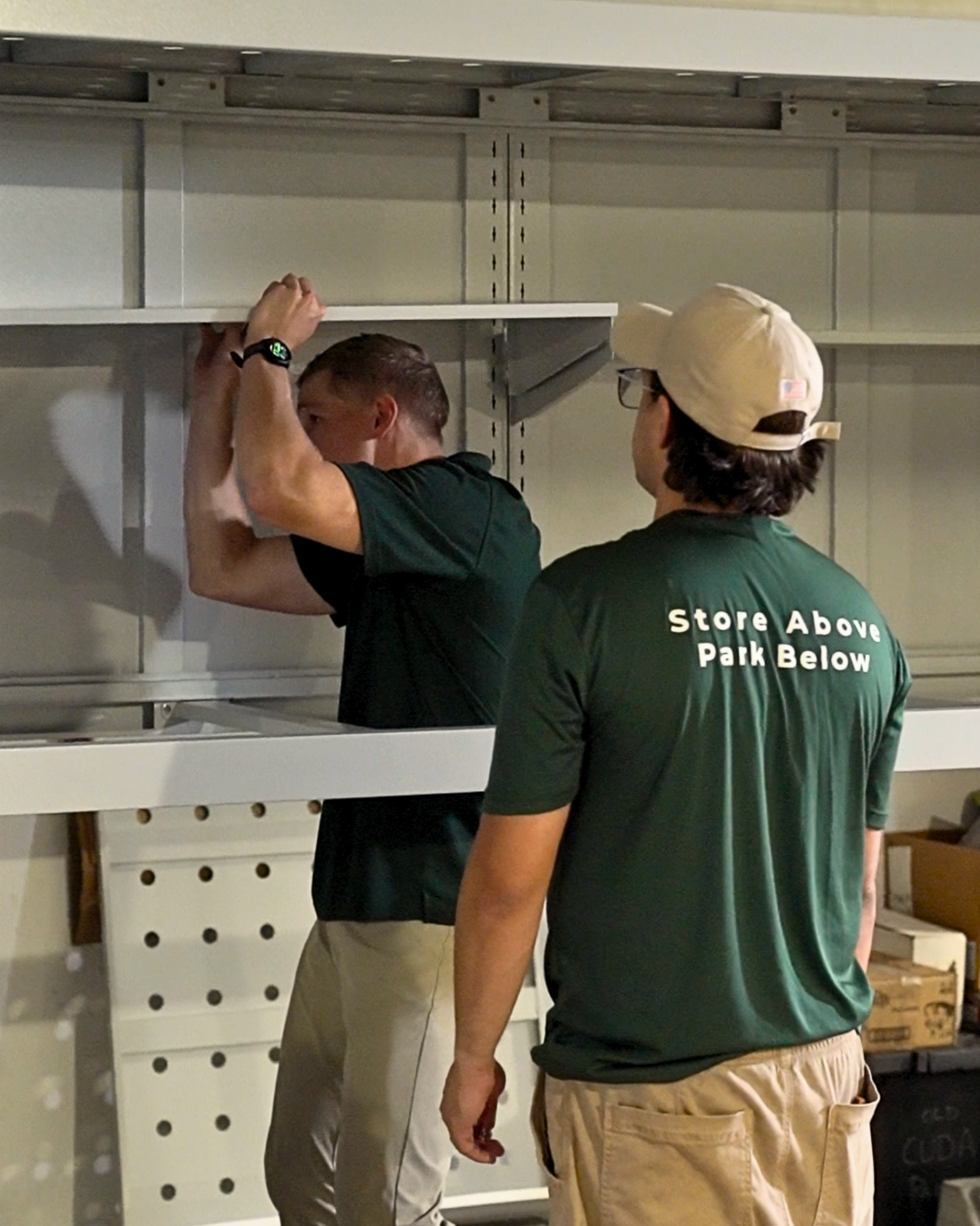 Installation step one